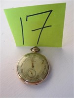 CYMA POCKET WATCH 15 JEWELS 4 ADJUSTMENTS (WORKS)