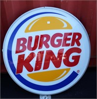 Illuminated Burger King Sign