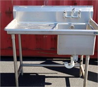 H & K International one compartment sink