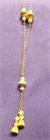 14K YELLOW GOLD 17" NECKLACE~ APPROX 2.3 GRAMS