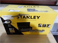 STANLEY 2 DRAWER TOOL BOX W/ 81 PC. MECH. TOOL SET