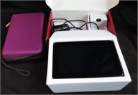 ZTE Android tablet with case in original box