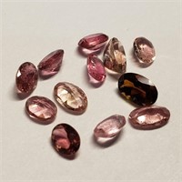 209F- multi-color tourmaline 2.0ct gemstones $200