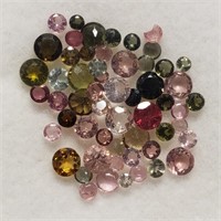 222F- multi-color tourmaline 3.0ct gemstones $200