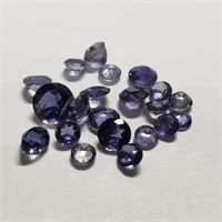 227F- genuine lolite 3.4ct gemstones $100