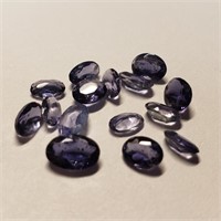 231F- genuine lolite 3.4ct gemstones $100