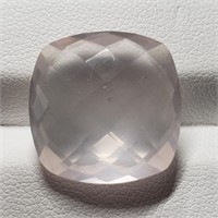 233F- genuine rose quartz 17.0ct gemstone $200
