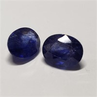 235F- enhanced blue sapphire 6.0ct gemstones $200