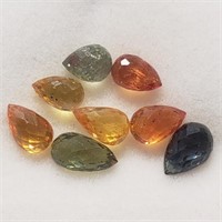 245F- fancy color sapphire 3.0ct gemstones $200