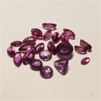 242F- genuine pink sapphire 2.0ct gemstones $200