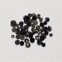 249F- genuine black diamond 0.50ct gemstones $400