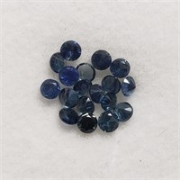 203F- genuine blue sapphire 1.0ct gemstones $200