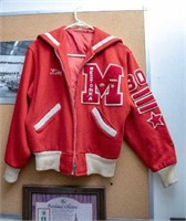 50's Letterman Jacket, Red