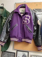 50's Letterman Jacket, Purple
