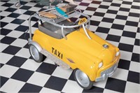 Taxi Cab Pedal Car Water Feature, Yellow