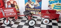 Vintage Murray Tractor and Trailer Pedal Car