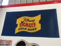 Disney's Tickets Sold Here Rubber Mat