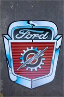Ford Grill Badge Steel Sign