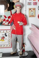 Marching Band Mannequin with Red Jacket