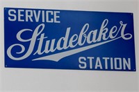 Studebaker Sign, Blue
