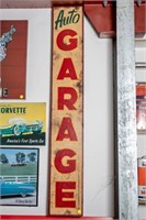 Auto Garage Vertical Sign