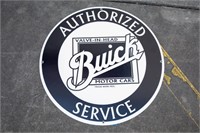 Authorised Buick Service Sign