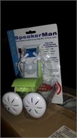 Case of 12 zadro speaker man speaker amplifier