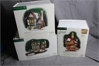 3 Dept. 56 Dickens' Village Series Buildings