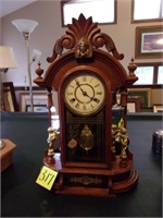 New Haven Occidental Striking Mantle Clock