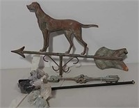 Dog weather vane