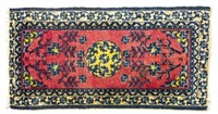 HAND-TIED CHINESE RUG 3'11" X 2'