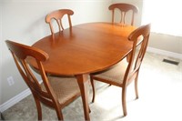 Table & 4 Chairs 60 x 42 x 30H