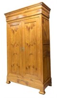 FRENCH LOUIS PHILIPPE FRUITWOOD ARMOIRE