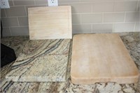 Granite & Wood Cutting Boards