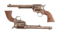 Pair Of Colt Model 1873 SAA US Revolvers