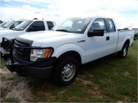 2011 FORD F-150 4X4 EXT CAB GAS OR CNG