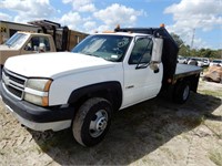 2006 CHEVY 3500 4X4 FLAT BED