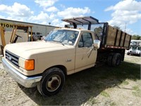 1988 FORD F-350 W/ DUMP BED