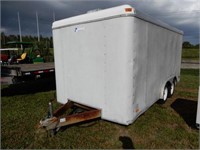 2002 PACE 7'X14' ENCLOSED TRAILER