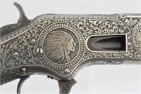Engraved Winchester 1866 Indian & Buffalo