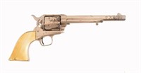 Colt Model 1873 SAA US Factory Nickel Revolver