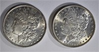 1882-O & 1884 CH BU MORGAN DOLLARS