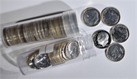 69 PROOF SILVER DIMES: DATES 1956-64