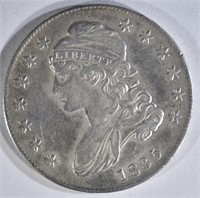 1835 BUST HALF DOLLAR AU