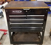 Blue Point 4 drawer,  rolling work station cabinet