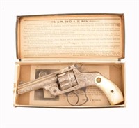 Factory Engraved Smith & Wesson .38 Mint in Box