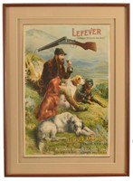 Lefever Arms Co. Shotgun Advertising Poster