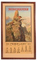 1923 Winchester Arms Co. Advertising Calendar