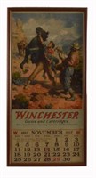 1917 Winchester Arms Co. Advertising Calendar