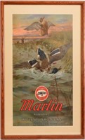 Marlin Repeating Rifles & Shotguns Duck Poster